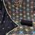 Black cotton embroidered unstitched dressaterial