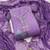 Purple cotton silk embroidered unstitched dressaterial