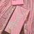 Peach cotton silk embroidered unstitched dressaterial
