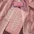 Pink shimmer cotton handwork unstitched dressaterial