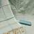 Blue shimmer cotton handwork unstitched dressaterial