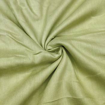 Green cotton banarasi handwork unstitched dress material 4