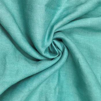Turquoise cotton banarasi handwork unstitched dress material 3