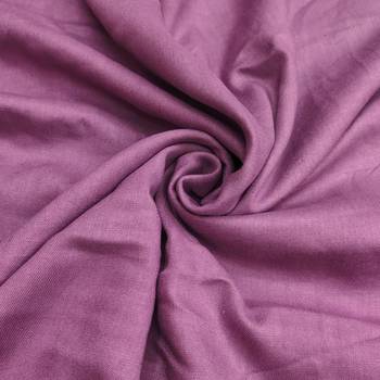 Lavender cotton silk embroidered unstitched dress material 3