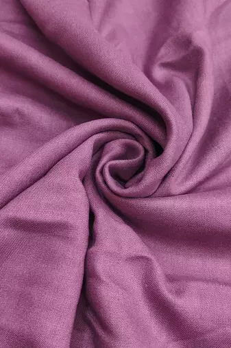 Lavender cotton silk embroidered unstitched dress material