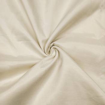 White organza print handwork unstitched dress material 3