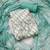 Off- white cotton banarasi handwork unstitched dress material
