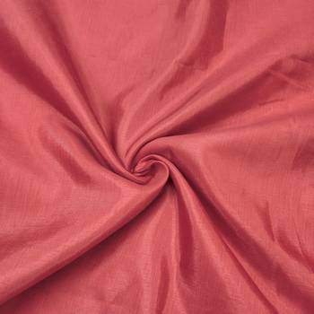 Pink organza print handwork unstitched dress material 3