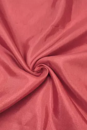 Pink organza print handwork unstitched dress material