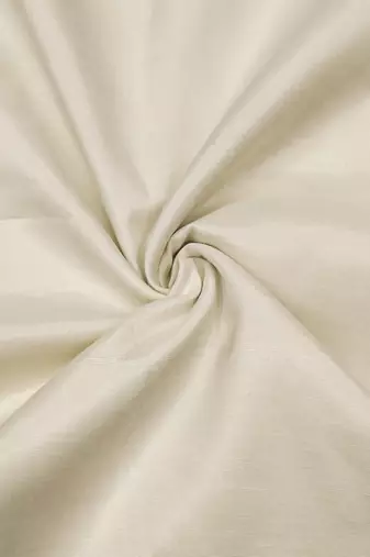 White viscose organza handwork unstitched dress material