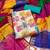 Multi modal cotton print handwork unstitched dress material