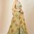 Pista Green Georgette Zari Thread sequin Embroidery Work Lehenga Choli