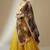 Yellow Georgette Floral sequin Work Lehenga Choli With Dupatta