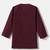 Boys maroon floral embroidered side cut cotton kurta pyjama set