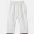 Boys orange tribal string printed cotton kurta pyjama set