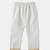 Boys cream tribal string printed cotton kurta pyjama set
