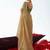 Beige embroidered cut work fancy fabric ceremonial designer saree