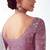 Grey embroidered cut work fancy fabric ceremonial designer saree