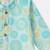 Boys turquoise mandala circle printed cotton kurta pyjama set