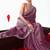 Onion pink embroidered cut work fancy fabric ceremonial designer saree