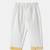 Boys yellow petals and hearts printed cotton kurta pyjama set