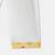 Boys yellow petals and hearts printed cotton kurta pyjama set