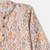 Boys pink floral leaves printed cotton kurta pyjama set