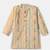 Boys yellow boho string floral printed cotton kurta pyjama set