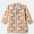 Boys yellow lion and elephant printed cotton kurta pyjama set