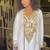 white Kaftan Zari Handcrafted Morrocan Arabic wedding dress