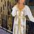 white Kaftan Zari Handcrafted Morrocan Arabic wedding dress