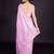 Embellished baby pink color  bollywood georgette saree with unstiched blouse