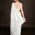 Embellished white color  bollywood georgette saree with unstiched blouse