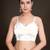 Embellished white color  bollywood georgette saree with unstiched blouse
