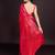 Embellished red color  bollywood georgette saree with unstiched blouse