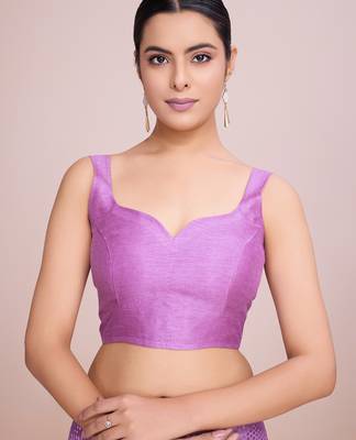 Embellished onion color  bollywood georgette saree with unstiched blouse 5