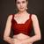 Embellished maroon color  bollywood georgette saree with unstiched blouse