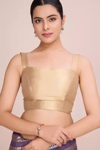 Embellished onion color  bollywood georgette saree with unstiched blouse
