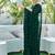 Embellished green color  bollywood georgette saree with unstiched blouse