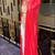 RED-White Inner Jacket Morrocan Kaftan Silver Detailed work for women