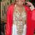 RED-White Inner Jacket Morrocan Kaftan Silver Detailed work for women