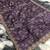 Purple Color Soft Silk Blend Floral Thread Work Saree