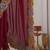 Designer chiffon silk heavy jari work magenta color saree