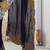 Designer chiffon silk heavy jari work purple color saree
