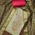 Green cotton banarasi print handwork unstitched dress material