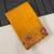 Orange Color Tussar Silk Floral Thread Embroidered Saree