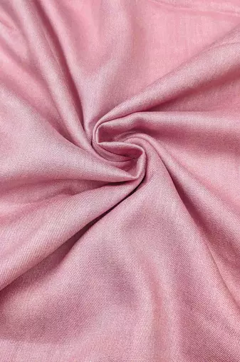 Pink cotton banarasi handwork unstitched dress material