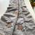 Grey Color Pure Shiny Chiffon Embroidered Saree 