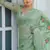 Light Green Color Pure Shiny Chiffon Embroidered Saree 