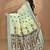 light green chanderi silk blend saree with blouse piece